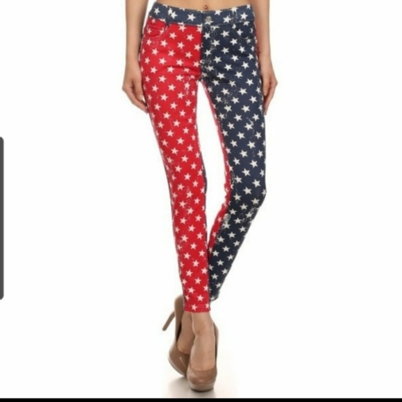 Jeggins with pockets stretch jean material - Picture 4 of 4